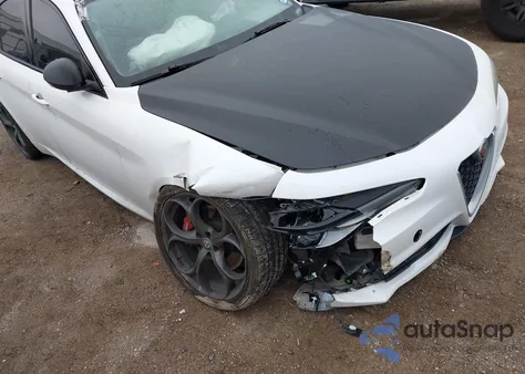 2019 Alfa Romeo Giulia Ti Sport Rwd from USA, damaged, VIN ZARFAMBN8K7607450